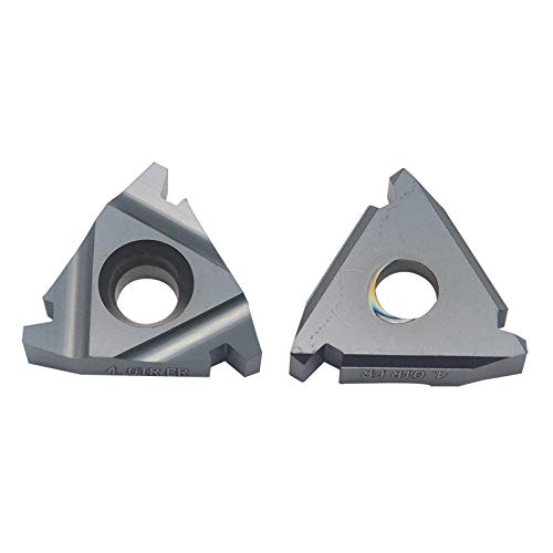 Tool Part for 22ER 4 TR LDA 20PCS Threading Blade 22ER 4 TR LDA CNC Insert Lathe Cutter Tool for Stainless Steel