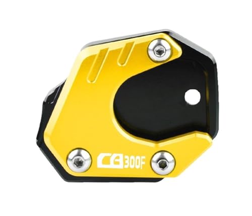 Plaque agrandisseur CB300F extension béquille latérale moto 2014-2024