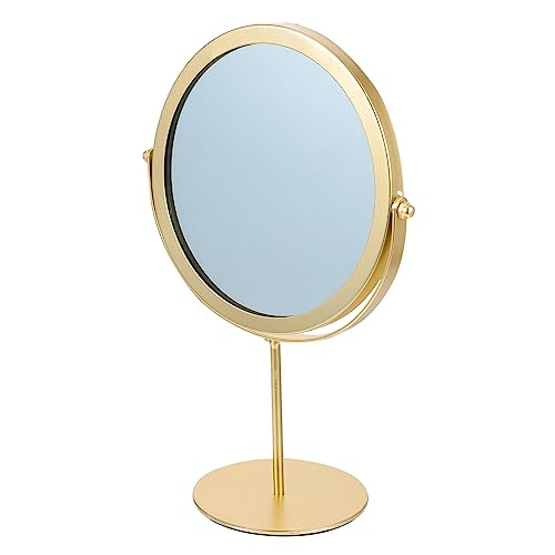 Espejo de tocador giratorio decorativo para maquillaje