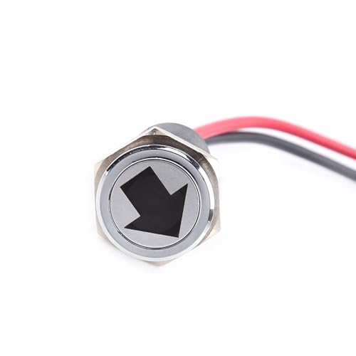 2Pcs 14mm 12V luz indicadora LED para panel miniatura 4