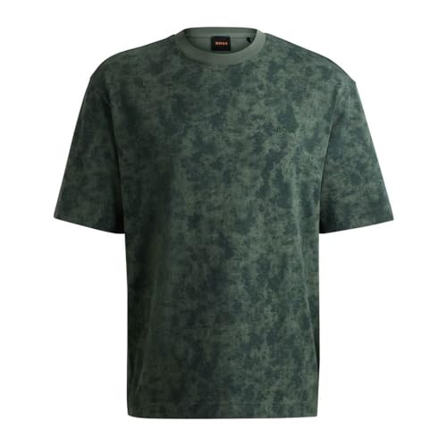 BOSS Te camoover T-Shirt Homme mode casual chic col rond coton