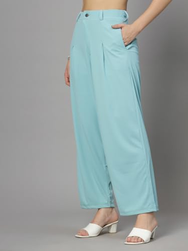 Image of UZARUS Women's Relax Fit Trouser 2 Pockets Baggy Pants