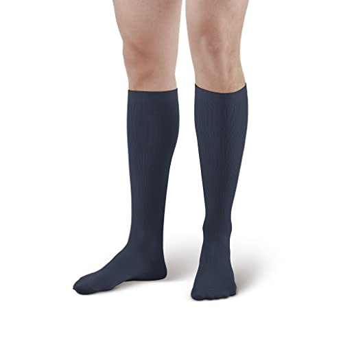 Ames Walker Aw Style 638 Men's Microfiber 8-15 Mmhg Mild Compression Knee High Socks Tan Xlarge #TOP6