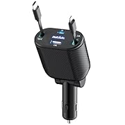 MAGJIEYX Изтеглящо се зарядно за кола, 4 в 1...