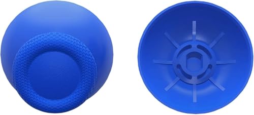 Image of Replacement Joystick Analog Caps for PS5 Controller | Anti-Slip Thumb Grips Cover Stick | Thumbstick Caps for PlayStation 5 DualSense Gamepad (Blue)