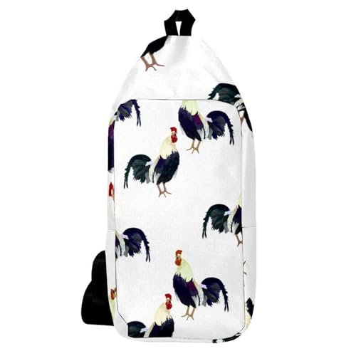 Sac à dos coq bandoulière Crowing, fini les poches pleines pour homme et femme