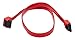 4 Pack 18 inch SATA 6Gbps Cable w/Locking Latch 90 Degree to 180 Degree Red, CNE546216