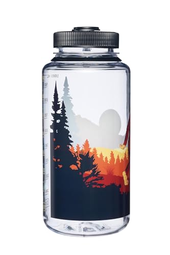 Image of Nalgene 32 oz Wide Mouth Water Bottle | BPA-Free, Durable & Leak Proof, Lightweight Bottle for Hiking & Gym, Work & Travel
