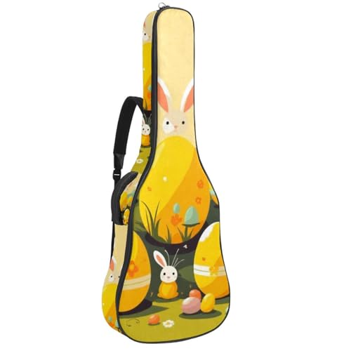 Sac pour guitare étanche et antichoc avec couche de protection en éponge