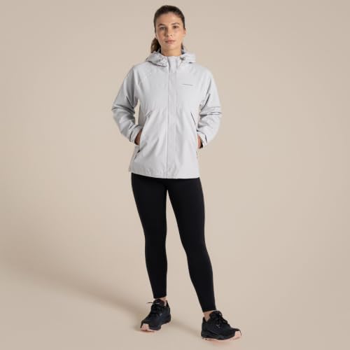 Chaqueta impermeable transpirable Ossus mujer cortavientos ligera 3