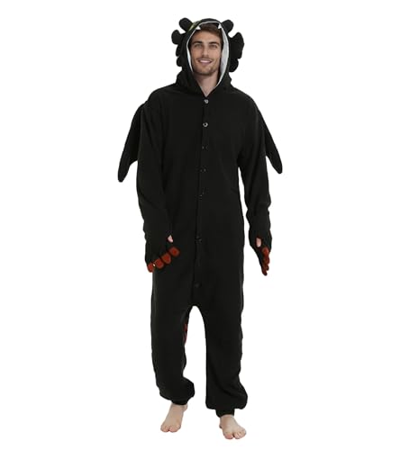 Guturris Unisex Adultos Pijama de Dragón Onesie Animal Disfraz
