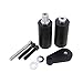zhuzhu Accessori per Moto Frame Sliders Crash Cading Protection Pad Black Fit per Yamaha YZFR6 YZF-R6 YZF R6 2003 2004 2005 03 04 05