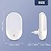 Luz nocturna para niños, BICASLOVE luz nocturna LED Plug-and-Play, automática luz nocturna...