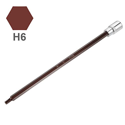 Douille hexagonale extra longue de 300mm ultra résistante en acier S2