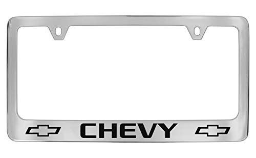 Chevrolet Chevy Chrome Plated Metal License Plate Frame Holder #TOP2