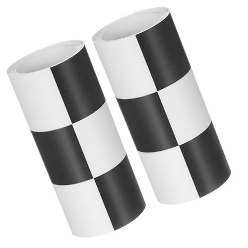 Angoily Cenefas Adhesivas Autoadhesivas para Pared 2 Rollos 240 Cm Borde Decorativo de Pvc Resistente para Baño Cocina, Protección Antisalpicaduras, Recortable para Muro y Encimera, Uso