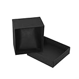 Fashion Forward Caja de joyería de cartón a medida para espacios de vida modernos (azul)