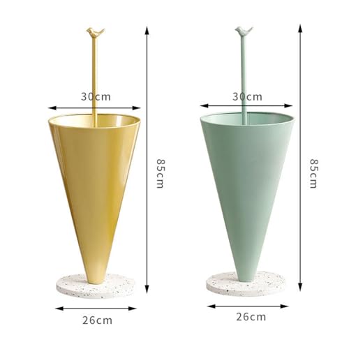 Porte-parapluie de porte design vert pour hall d'hôtel chic