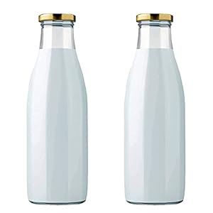 Twizzle Glass bottle set of 2 500 Ml