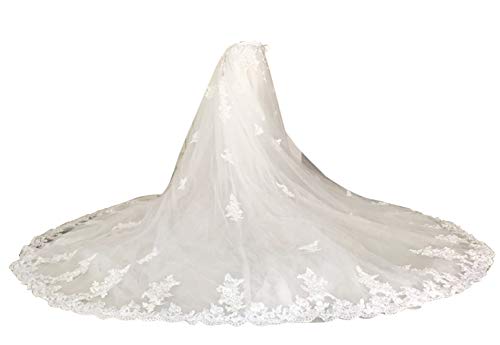 Wedding Detachable Train Long Tutu Maxi Lace Opening Front Skirt2