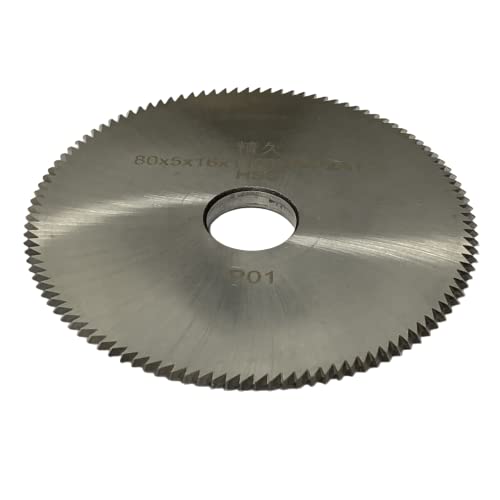 Milling Cutter P01(80X5X16) D700875ZB in HSS for SILCA REKORD BRAZIL & SILCA REKORD SOFER & SILCA BRAVO SUPER-MASTER Machine(one piece)