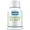 Vitamina K2 Mk7 200 mcg PiùLife – 1 al giorno – 99,8% All Trans Menachinone K2 Vitamina K – Benessere di Ossa, Articolazioni e Cartilagini – 360 mini compresse