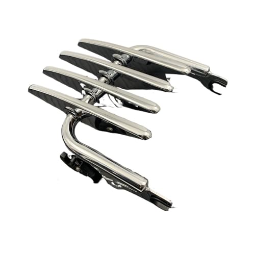 Support bagages arrière moto amovible pour éliminer les sangles instables sur Electra Glide