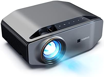 Vamvo L6200 Projector Support 1080P Full HD Video Projector Compatible with Fire TV Stick