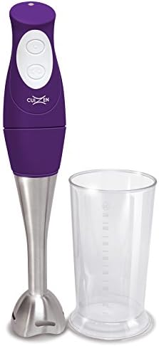 CuiZen CHB-1000P Hand Blender and Mixer, Purple