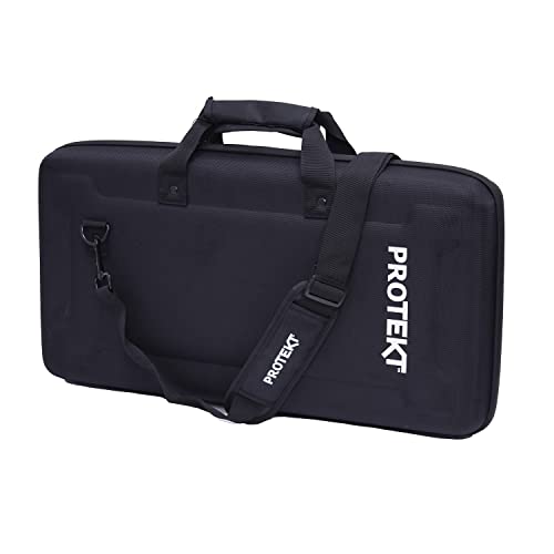 Protekt Plus Series BREV1 DJ - Bolsa de transporte rígida para controlador Pioneer Dj DDJ-REV1,...