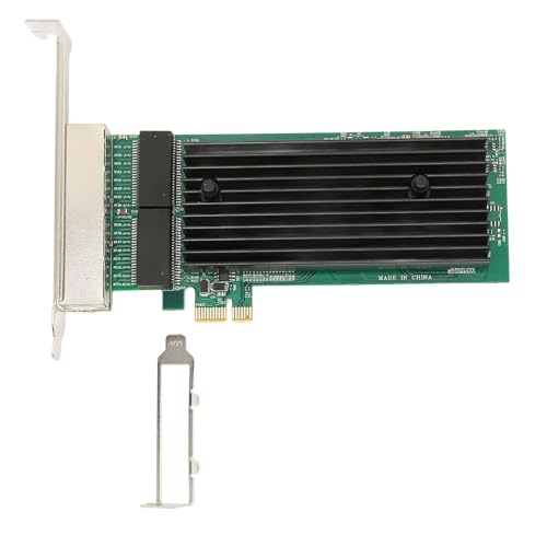 Image of PCI-E Four Port Gigabit LAN Card for Servers & Desktops | Intel 82576 Chipset, Quad Port Giga LAN Card PCIe x1