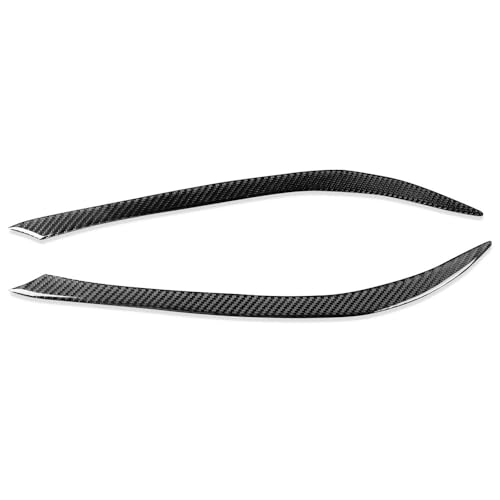 Phares voiture sourcils habillage carbone pour corriger le style des optiques 06-08