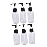 Photo Gallery oatipho 6 pezzi bottiglie ricaricabili pet trasparenti contenitori per gel doccia lozioni e cosmetici con pompa dosatrice pratiche e portatili per viaggi e Photo Gallery oatipho 6 pezzi bottiglie ricaricabili pet trasparenti contenitori per gel doccia lozioni e cosmetici con pompa dosatrice pratiche e portatili per viaggi e