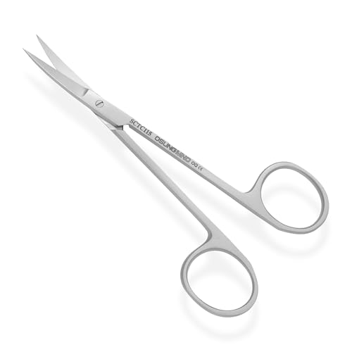 Osung SCT115C Tissue Scissor 4 3/4 Inches Medical Surgical Suture Scissors for Nurses