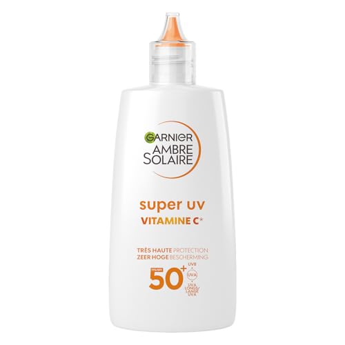 Fluide anti-taches Garnier Super UV Vitamine C protection SPF 50+ éclat