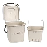 Grâce à ses dimensions compactes, le bac à déchets organiques Compost s'adapte aussi bien au plan de travail de la cuisine que dans les armoires et s'intègre harmonieusement dans différents styles et aménagements de cuisine.