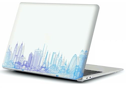 Image of Case Compatible with MacBook Air 13 inch, 2020 2019 2018 A2337 M1 A2179 A1932 Plastic Hard Shell Case Cover (Design30)