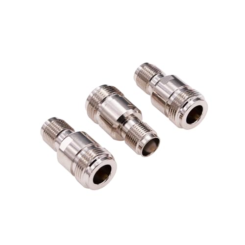 Adaptador Coaxial TNC Hembra a N Hembra x3 miniatura 1