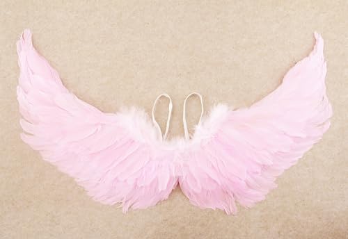 Set Disfraz de Ángel Alas Plumas 26x14 Pulgadas Nishine miniatura 4