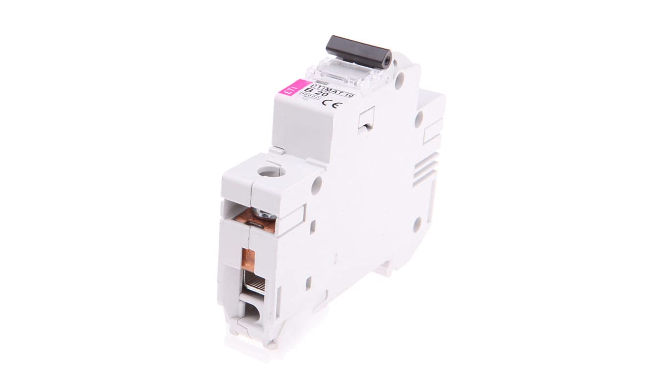 Wyłącznik nadprądowy 1P B 20A 10kA AC ETIMAT10 002121717 mask5904722937895