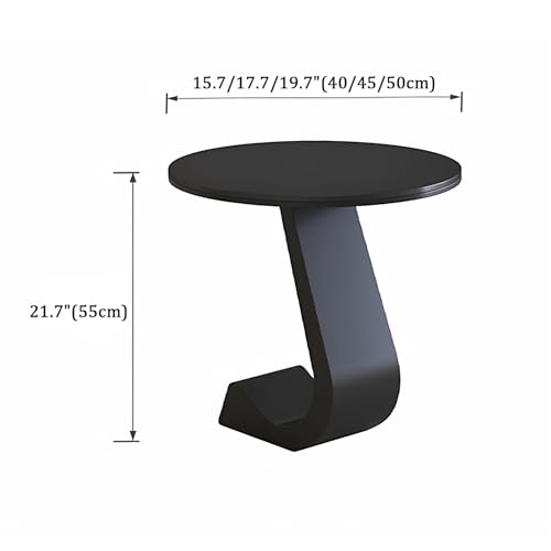 Table basse ronde moderne pour optimiser les petits espaces