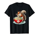scoiattolo giapponese in vendita divertente scoiattolo dolce design anime giapponese per gli amanti dei ramen che sono orgogliosi dei giapponesi e come i design di manga otaku. Grandi abbigliamento per amanti degli scoiattoli anime per tutti coloro che amano la grafica della pasta ramen