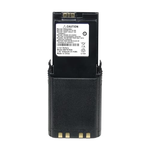 Vineyuan 7.4V 5100mAh High Capacity NNTN7034 Replacement Li-ion Battery Compatible for SRX2200 APX6000 APX7000 APX8000 APX6000XE APX7000XE APX8000XE Radios