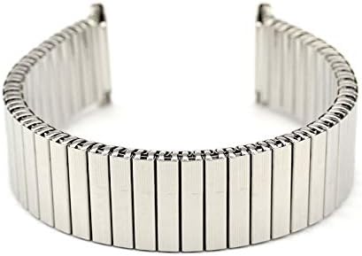 Rowi Fixoflex S L316 Bracelet de montre en acier inoxydable 22 mm et 20