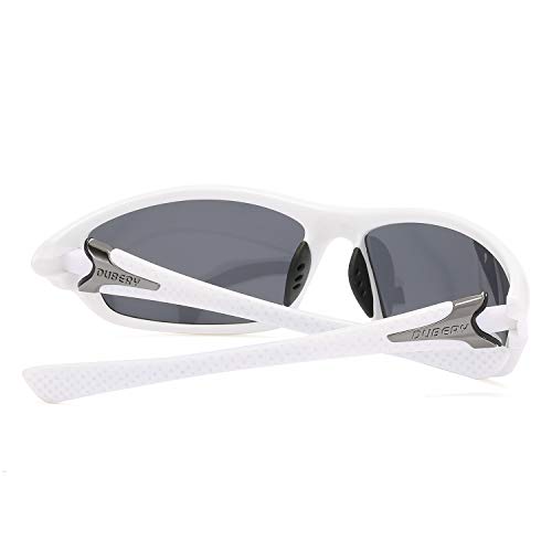 DUBERY Mens Sports Polarized Sunglasses 100% UV Protection Driving Cycling Fishing Shades D1203