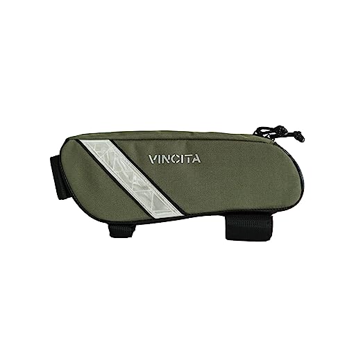 VINCITA VOYAGE Frame BAG for Brompton Bike (Green, Small)