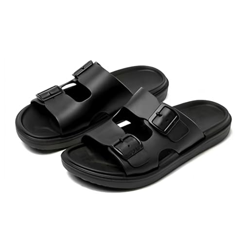 Sandals Men Slippers Slides For Men Flip Flops Beach Shoes Comfort Rebound Non Slip Lightweight Silent