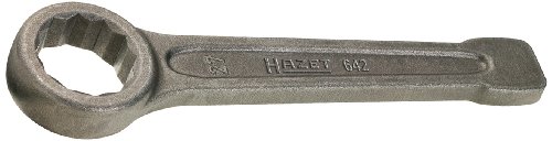 Hazet 642-60 Box-End Wrench Size 60 12 Pt. Striking Face Box-End Wrench