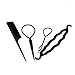 LUCKDANO 3 Pezzi per Fari Set di Strumenti Capelli Kit Styling Fai - -te con Diversi il Vestito Rapido Professionale Domestico immagine