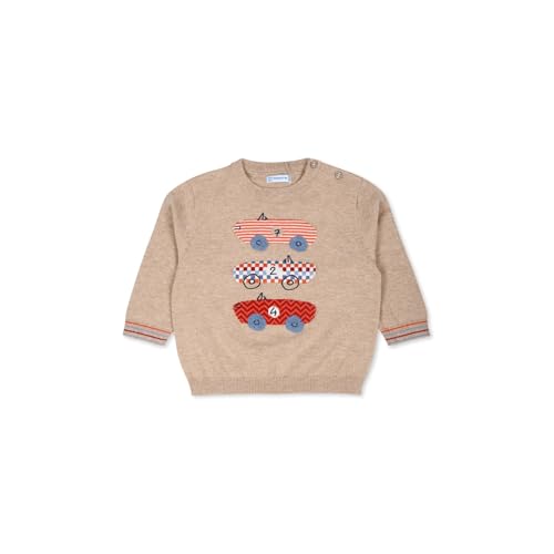 Mayoral Giacchino Lungo Tricot per Bimba Nocciola 18 Mesi (86cm)